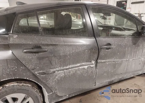 2018 Toyota Prius Three from USA, damaged, VIN JTDKARFU2J3056459